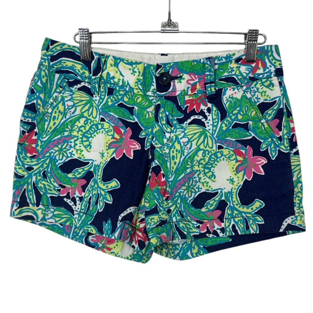 Lilly Pulitzer The Callahan Vibrant Color Shorts Size 2